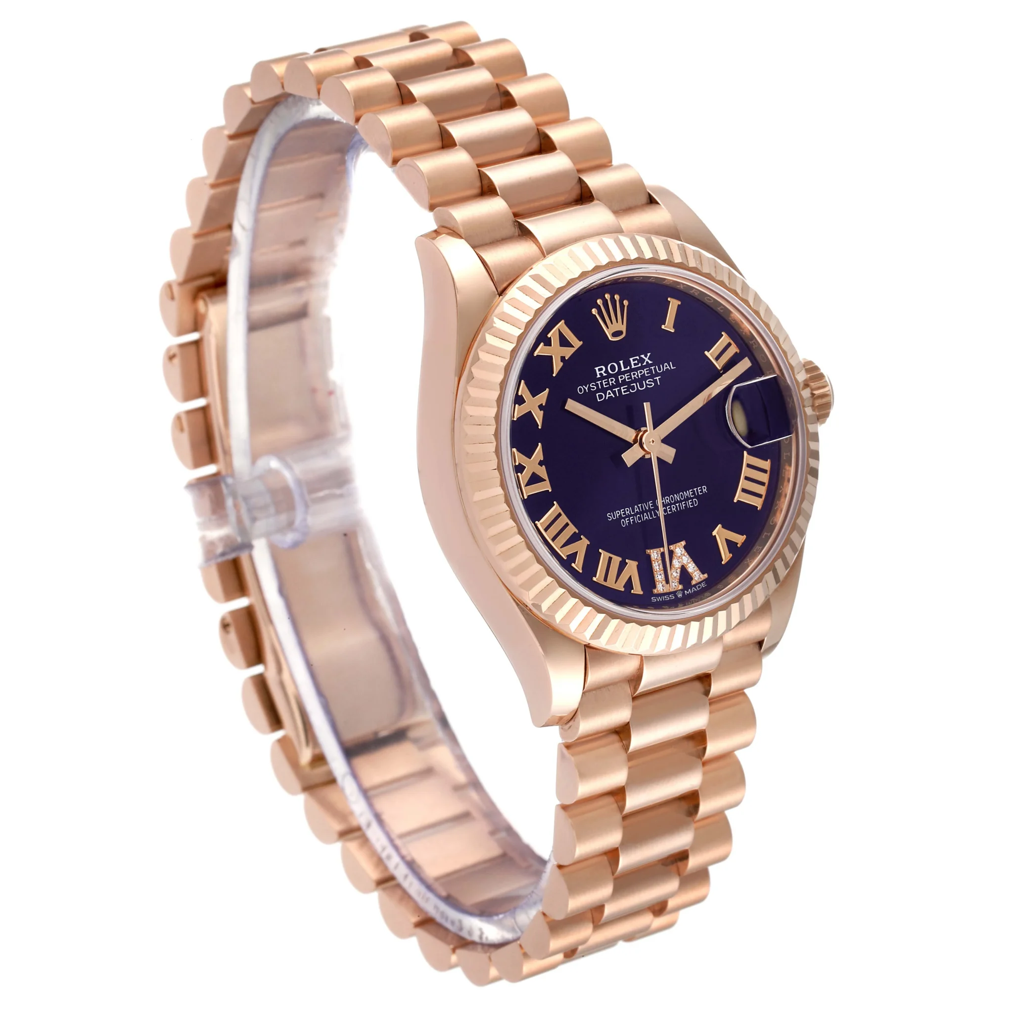 RLX Datejust m278275-0029 Aubergine Dial 31mm