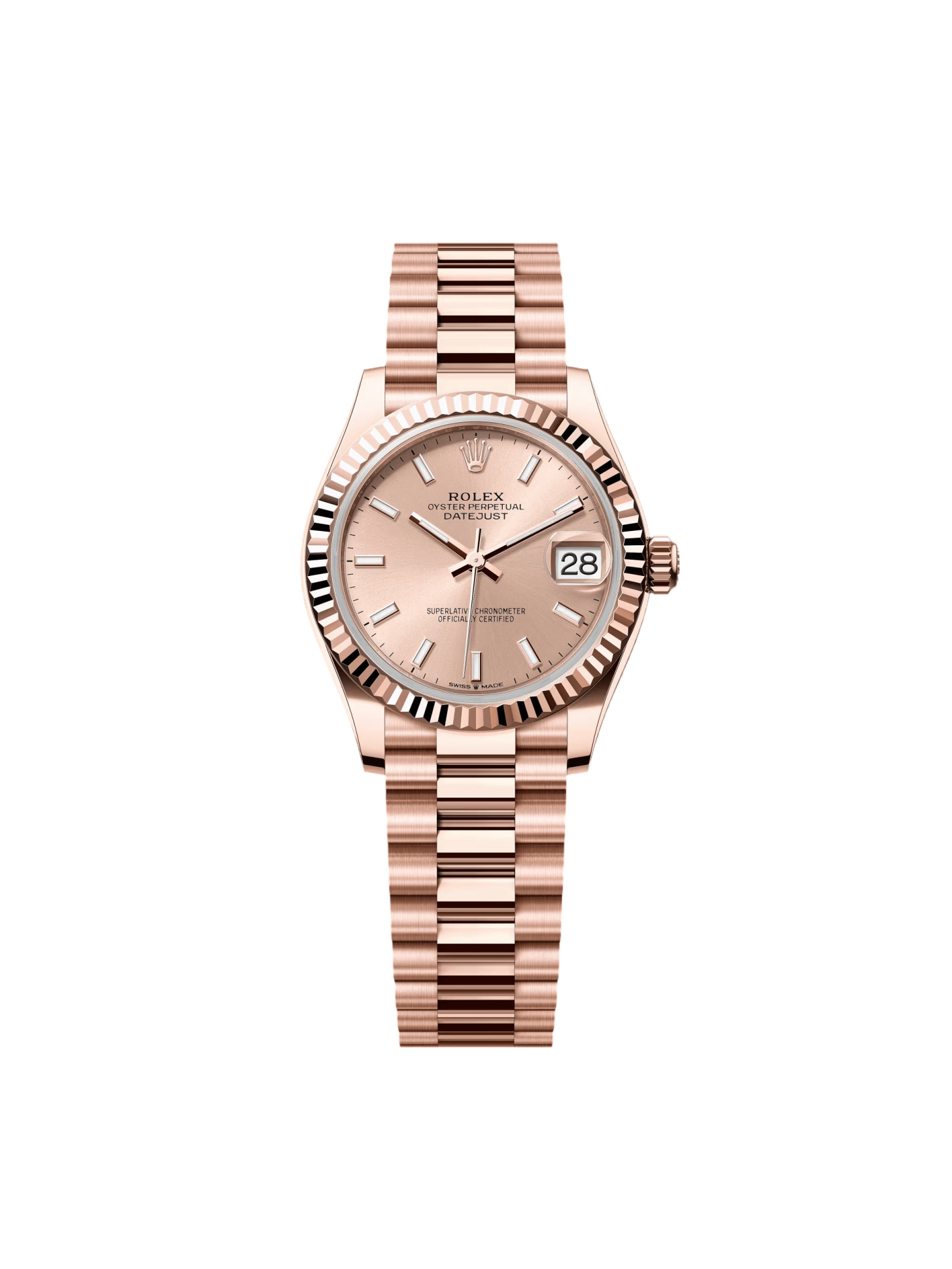 RLX Datejust m278275-0035 Rose Dial 31mm